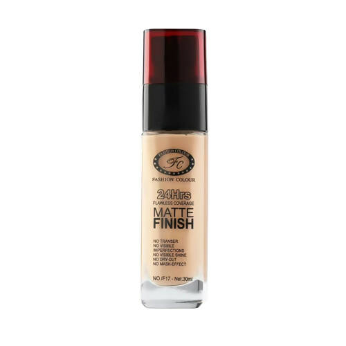 Fashion Colour 24Hrs Matte Finish Flawless Coverage Foundation-Shade 01 (Medium Skin Tone) | Grocsy