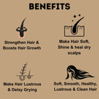 Etheric Amla Bhringraj Shikakai Powder Combo – Herbal Hair Growth & Strength Pack | Grocsy