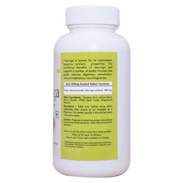 Ayurvedic Life Moringa Tablets | Grocsy