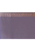 Joban Fashion Lavender Pure Katan Pure Handloom Banarasi Silk Saree | Grocsy