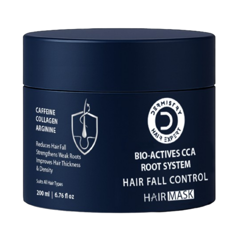 Dermistry Caffeine Collagen Protein Anti-Hair Fall Control Mask | Grocsy