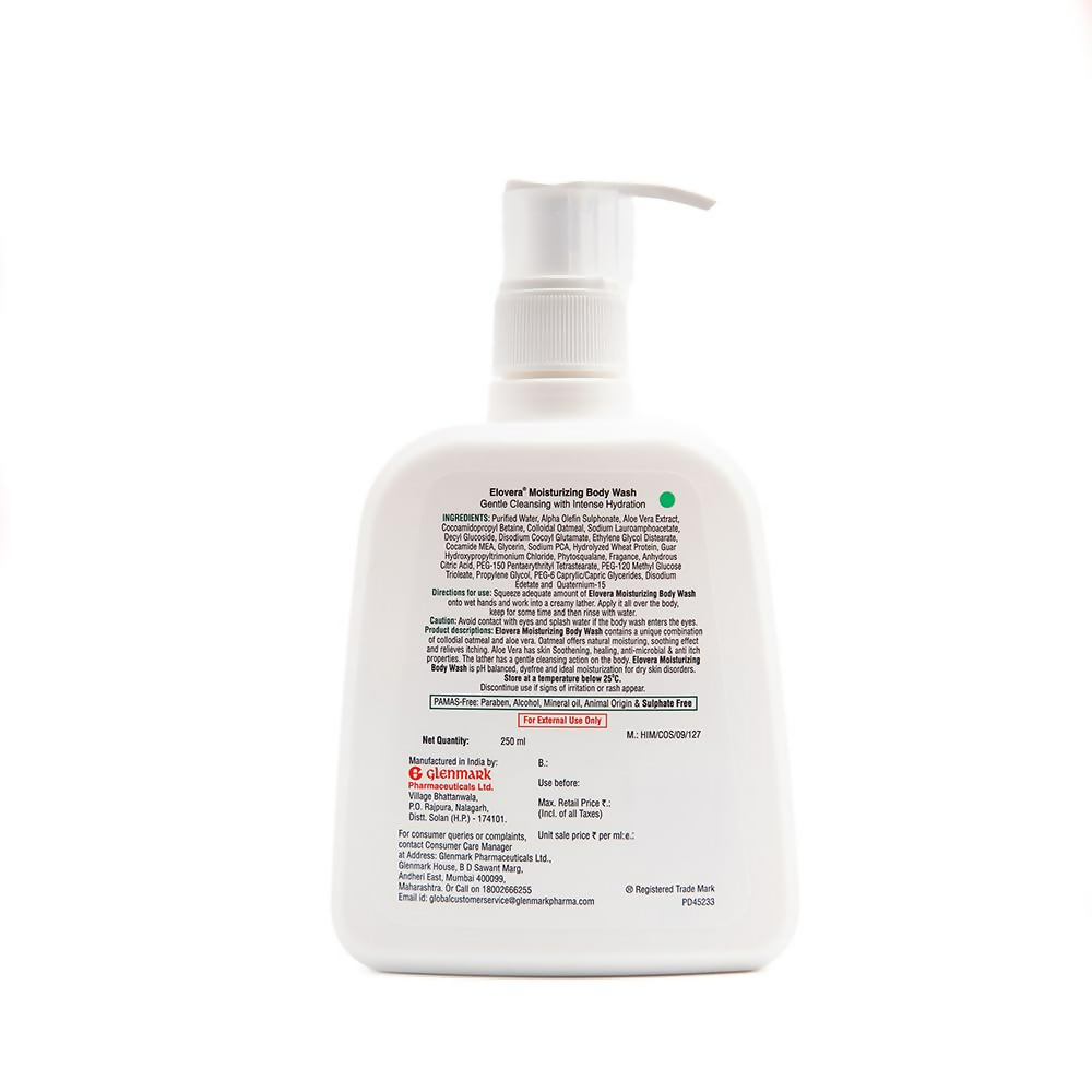 Glenmark Elovera Moisturising Body Wash | Grocsy