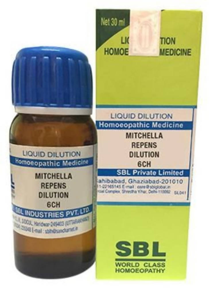 SBL Homeopathy Mitchella Repens Dilution | Grocsy