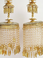 NVR Women's Pack Of 2 Gold-Polished Kundan Bridal Heavy Kaleera Sets | Grocsy