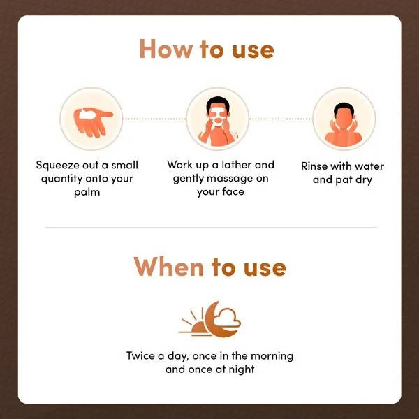 Man Matters Rejuv Vitamin C Face Wash for Men, Paraben & SLS Free | Grocsy