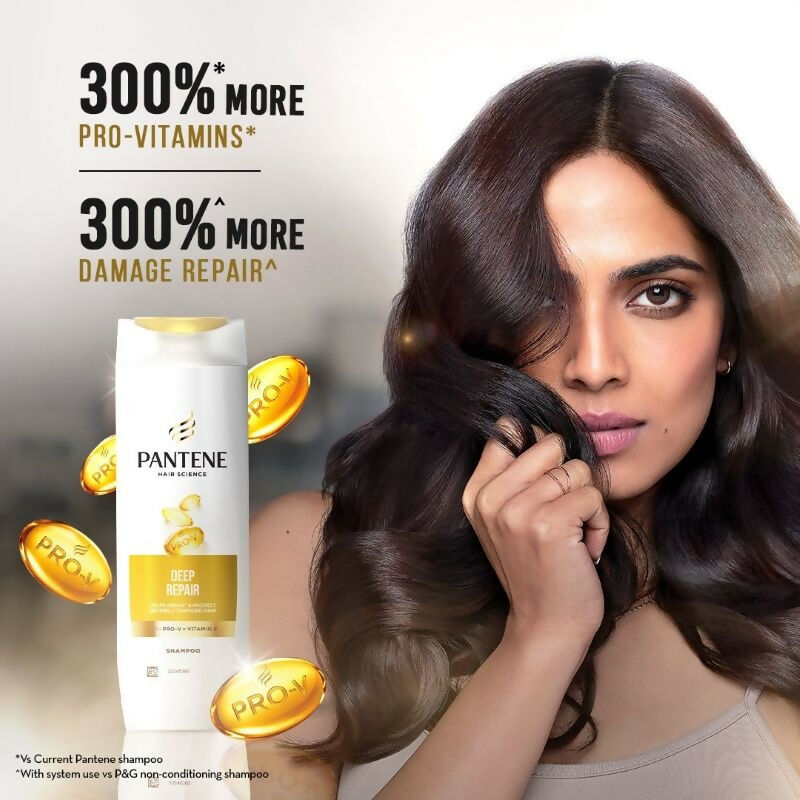 Pantene Advanced Hair Fall Solution Total Damage Care Shampoo | Grocsy