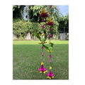 Shuddh Natural Hand Made Palm Leaf Lotus & Parrot Hanging | Grocsy