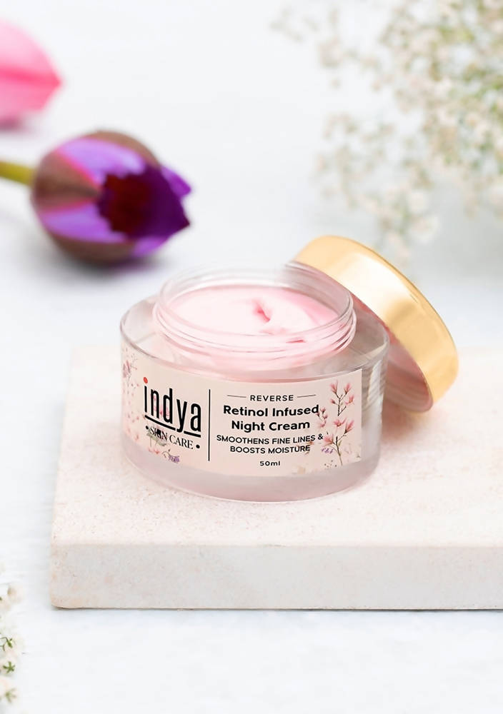 Indya Retinol Infused Night Cream | Grocsy