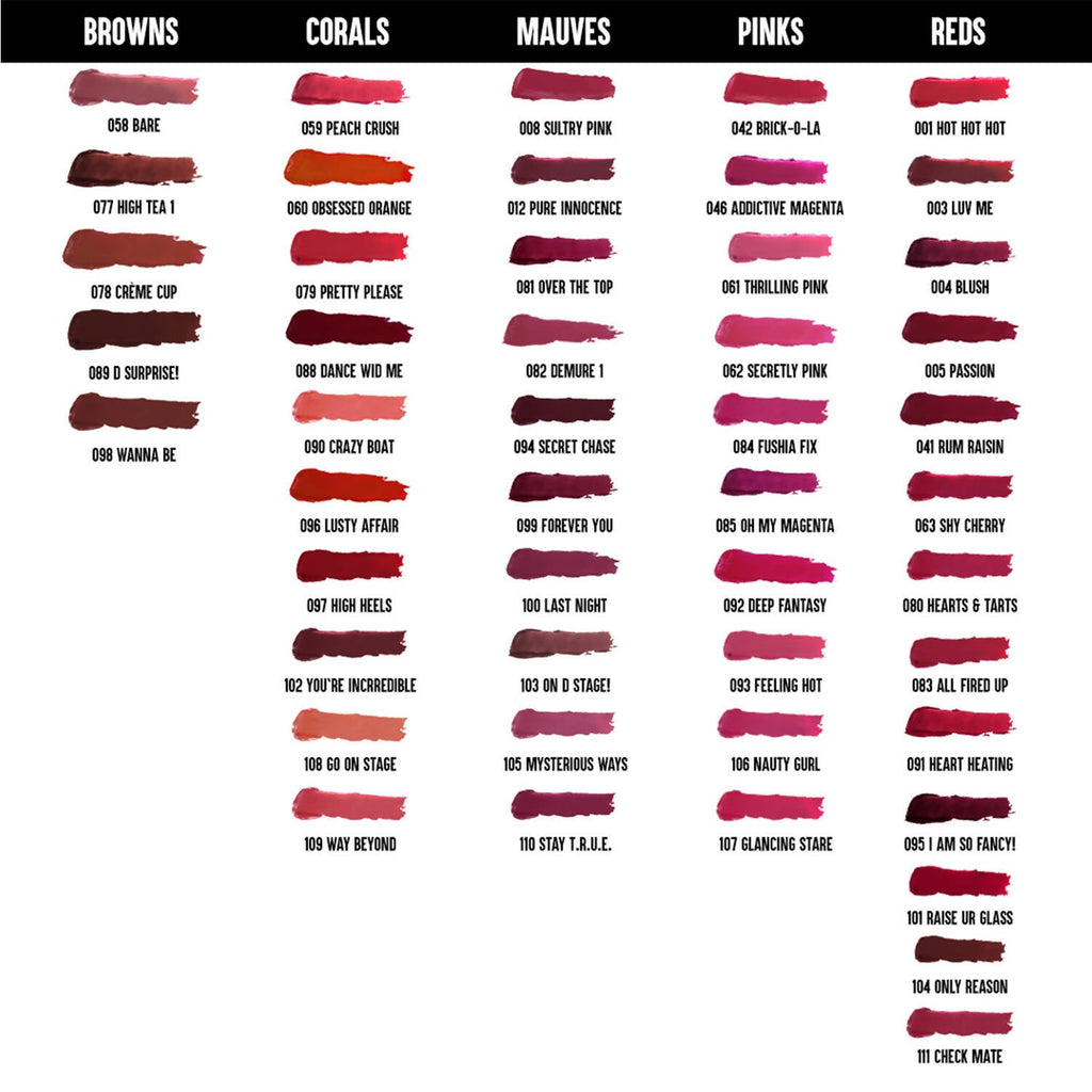 Colorbar Velvet Matte Lipstick Luv Me- 3. | Grocsy