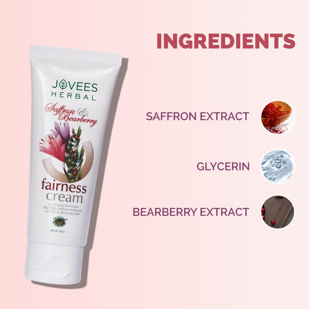 Jovees Herbal Ayurveda Essence of Saffron Anti Blemish Pigmentation Cream | Grocsy