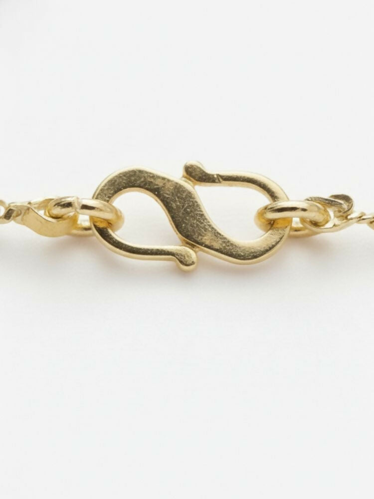 NVR Women Gold Plated Artificial Beads Layered Chain | Grocsy