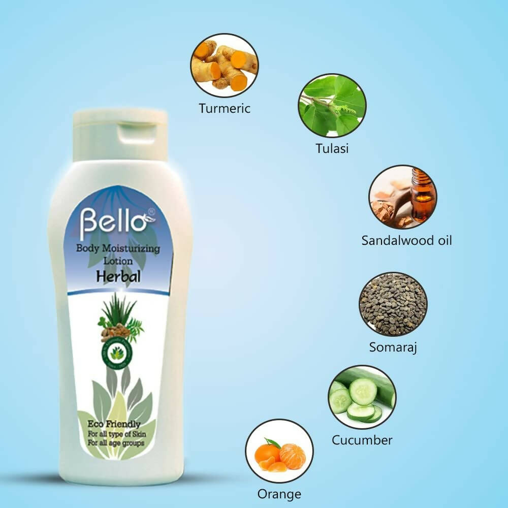 Bello Herbals Body Moisturizing Lotion Herbal & Natural | Grocsy