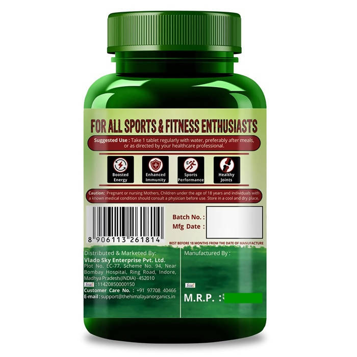 Himalayan Organics Multivitamin Sports 60 + Vital Nutrients Tablets | Grocsy