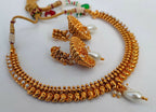 White Kemp Mango Necklace Set