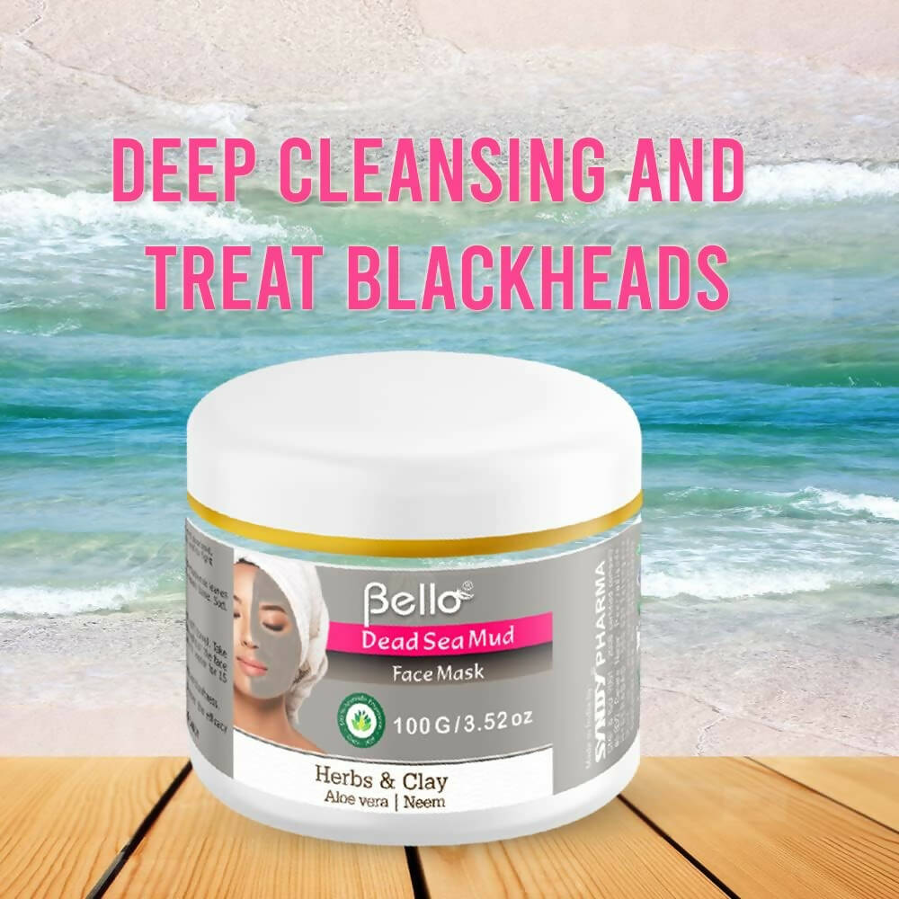 Bello Herbals Dead Sea Mud Face Mask | Grocsy