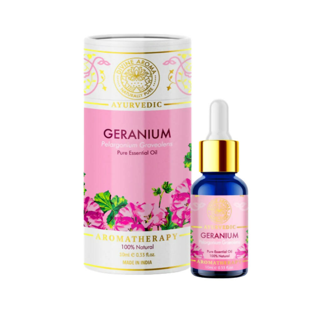 Divine Aroma 100% Pure Geranium Essential Oil | Grocsy