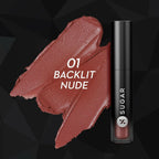 Sugar Cosmetics Mousse Muse Lip Cream - 01 Backlit Nude | Grocsy