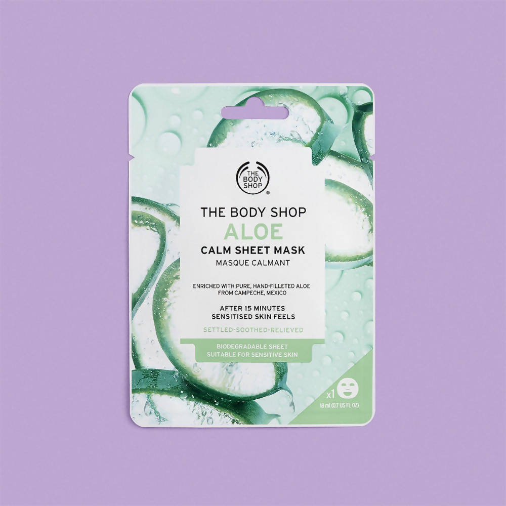 The Body Shop Aloe Calm Sheet Mask | Grocsy