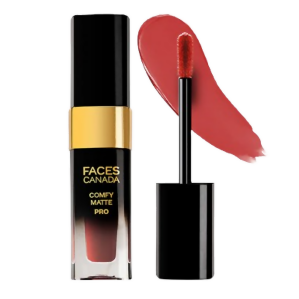 Faces Canada Comfy Matte Pro Liquid Lipstick - Umber Fix 10 | Grocsy