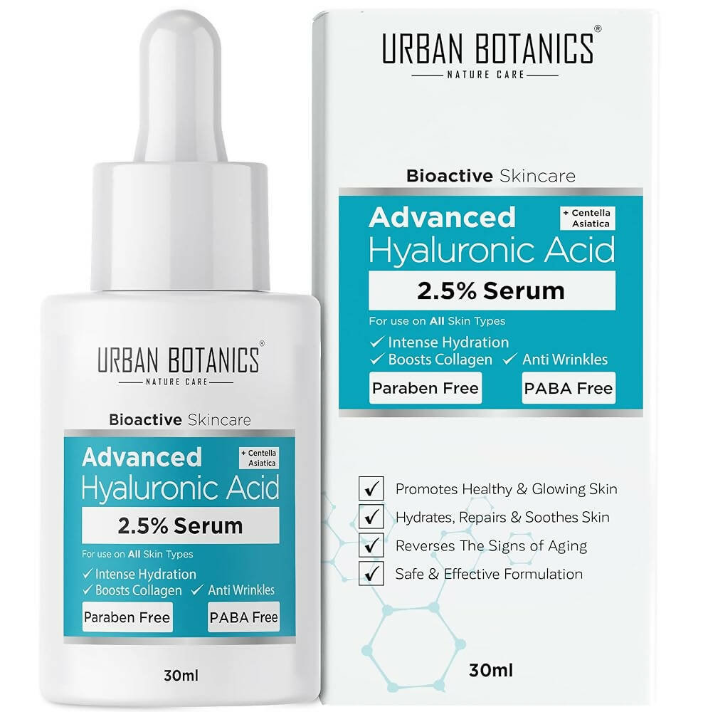 Urban Botanics Advanced 2.5% Hyaluronic Acid Serum | Grocsy