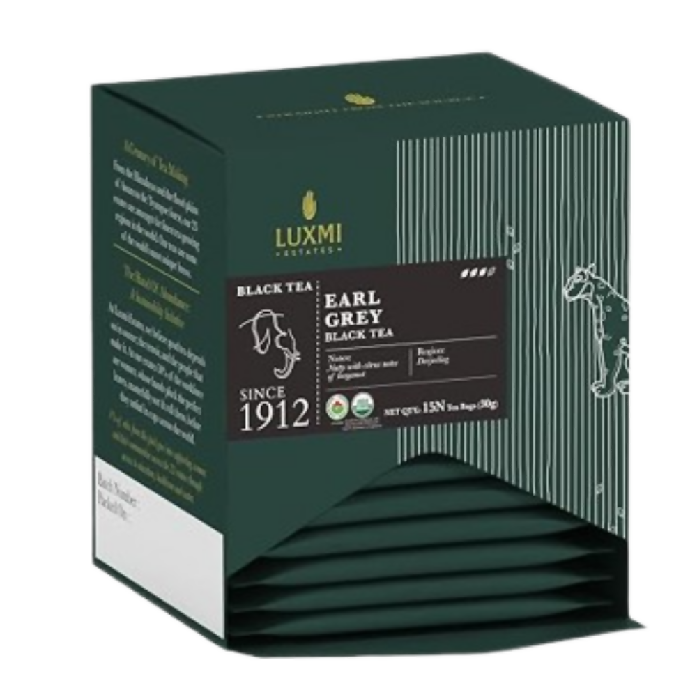 Luxmi Estates Garo Hills Organic Earl Grey Black Tea | Grocsy