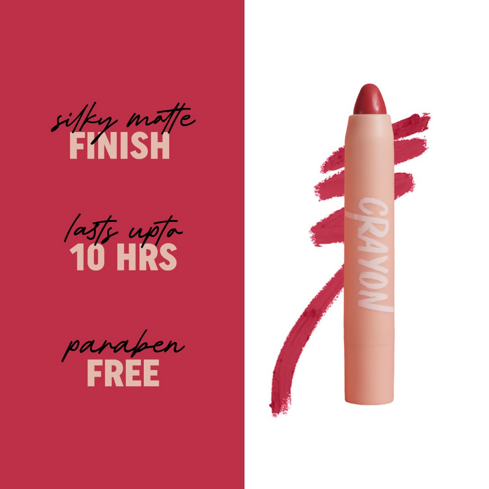 Gleva Crayon Lipstick - Angelic Charm | Grocsy