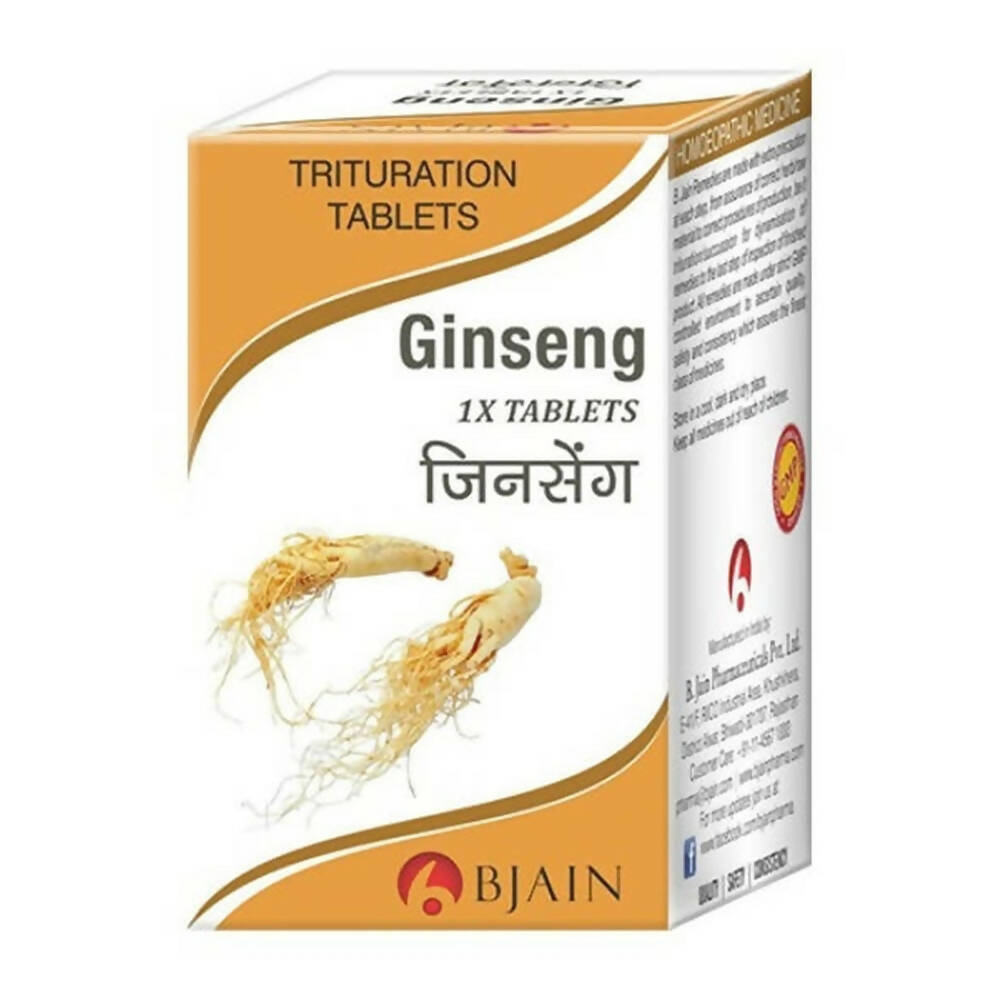Bjain Homeopathy Ginseng Tablets | Grocsy