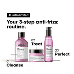 L'Oreal Professionnel Liss Unlimited Shampoo, Hair Mask & Hair Serum Serie Expert | Grocsy