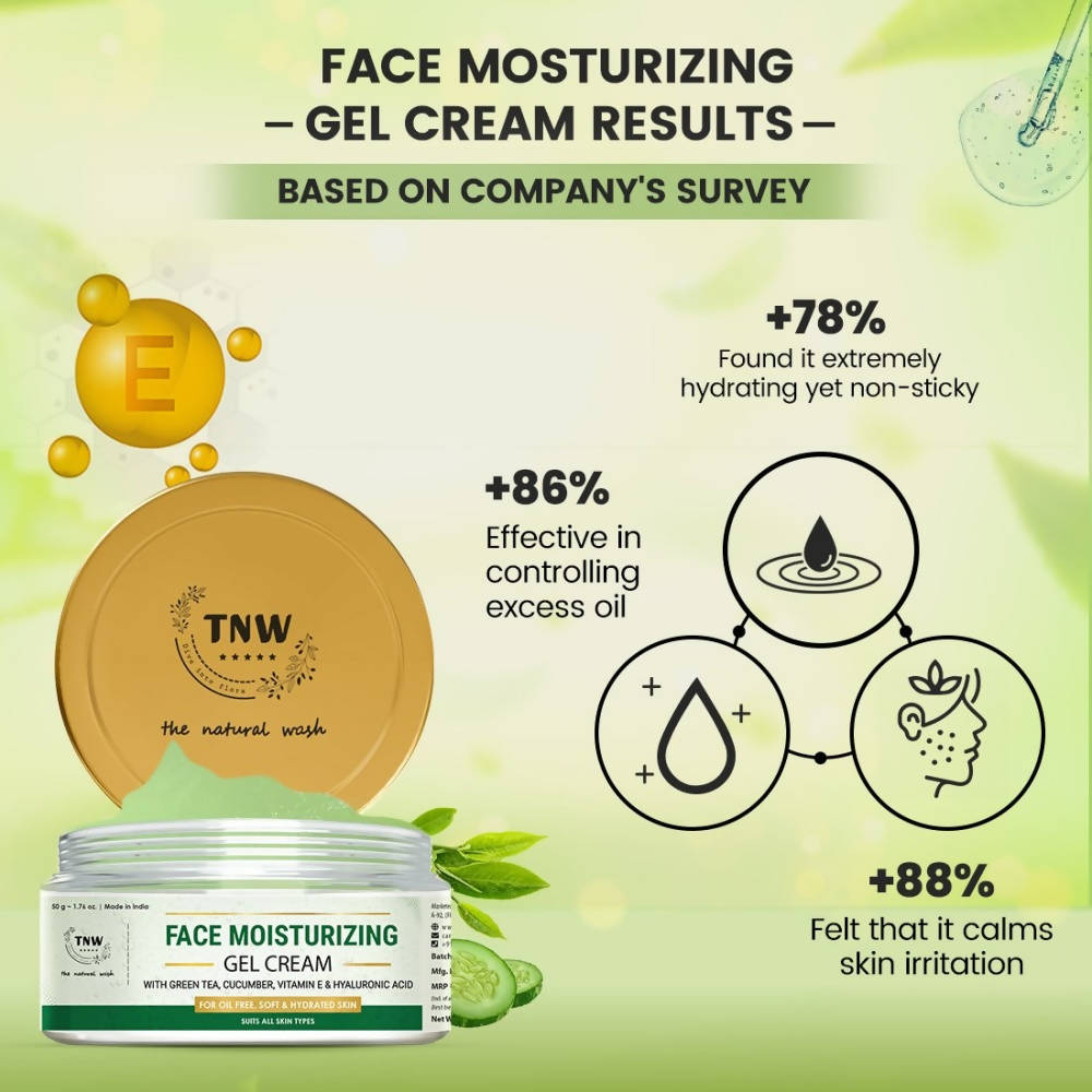 The Natural Wash Face Moisturizing Gel Cream | Grocsy