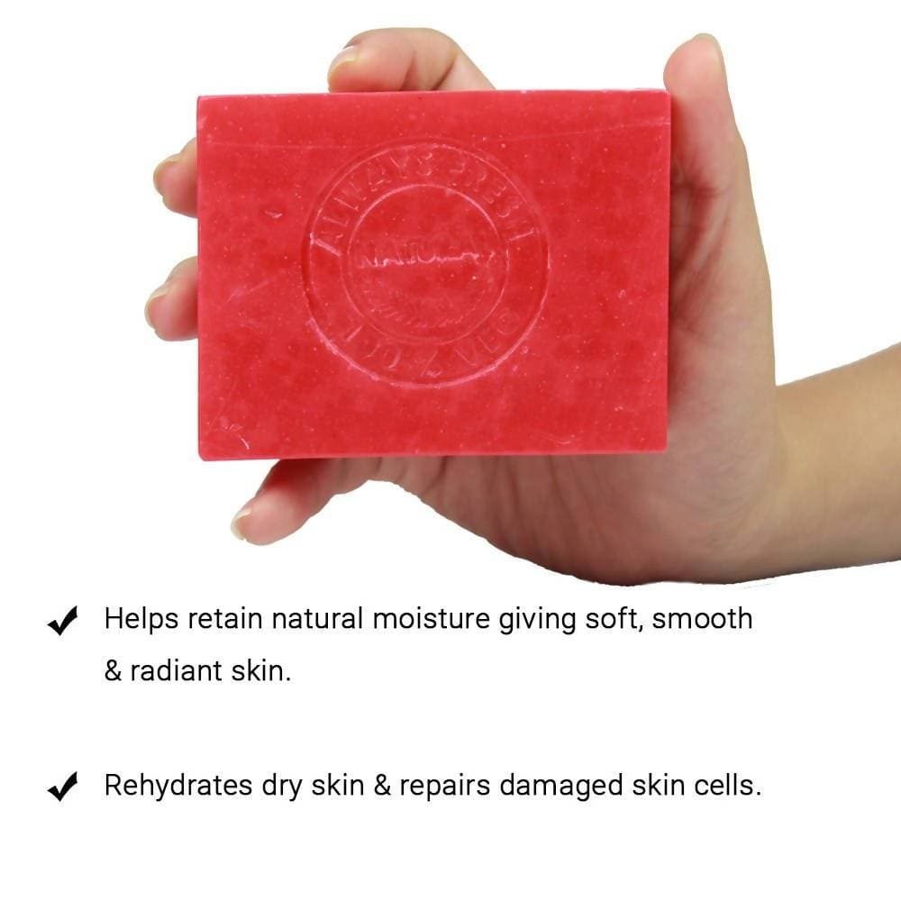 Soulflower Sweet Rose Handmade Soap | Grocsy