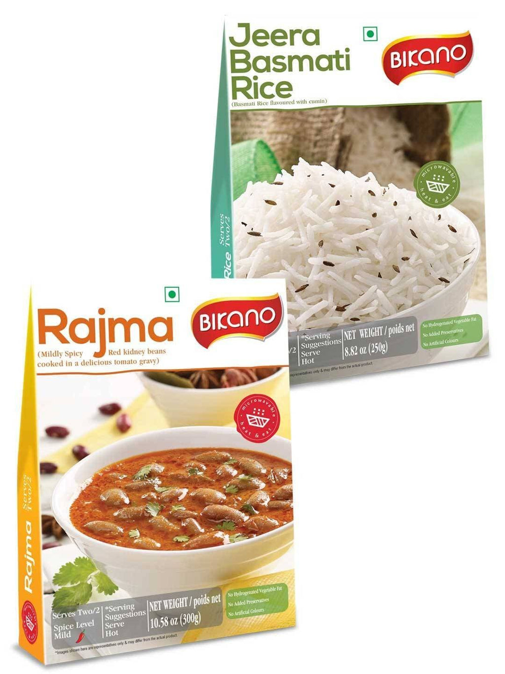 Bikano Rajma And Jeera rice | Grocsy