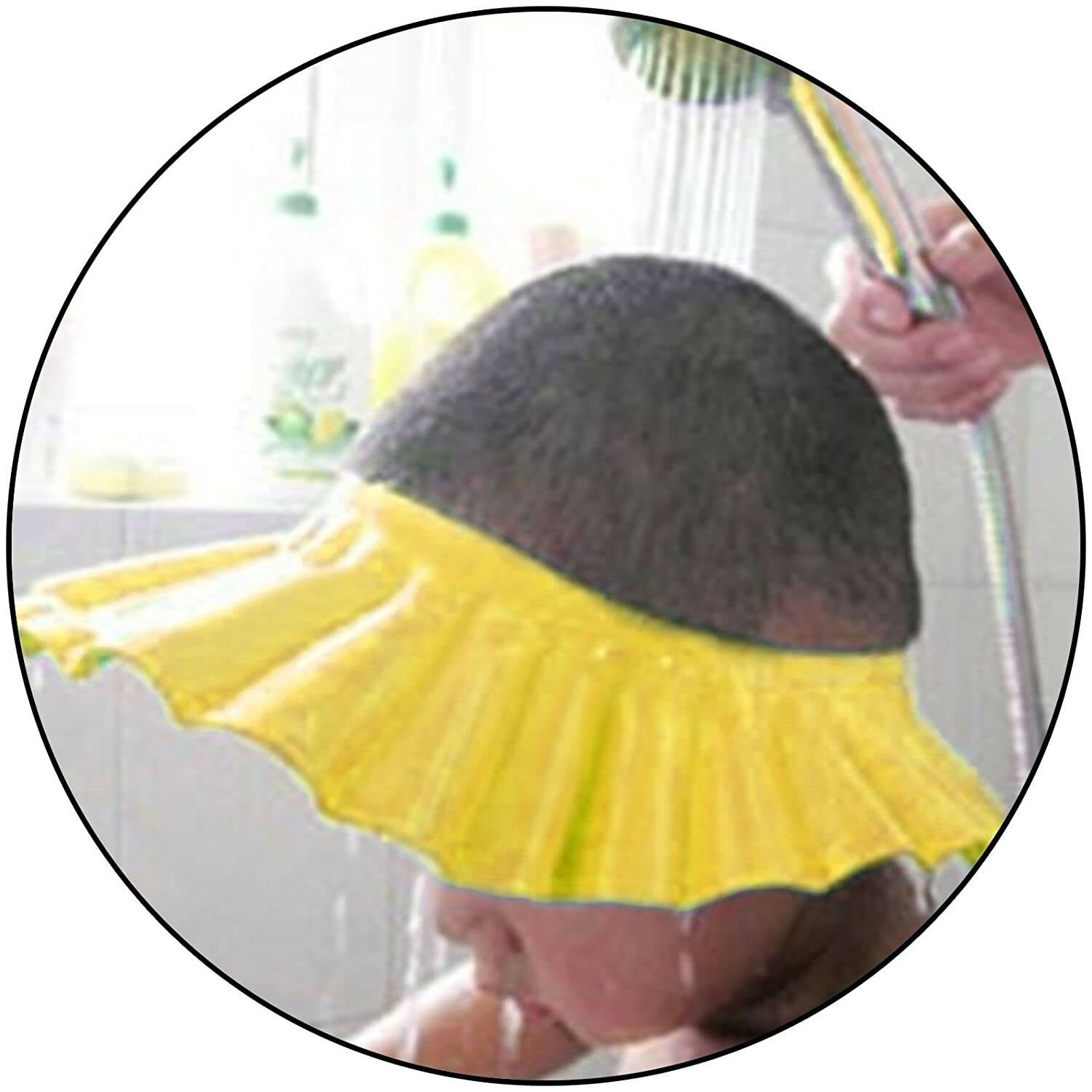 Safe-O-Kid No Tears, Fit-All Adjustable Kid'S Shampoo Hat | Grocsy