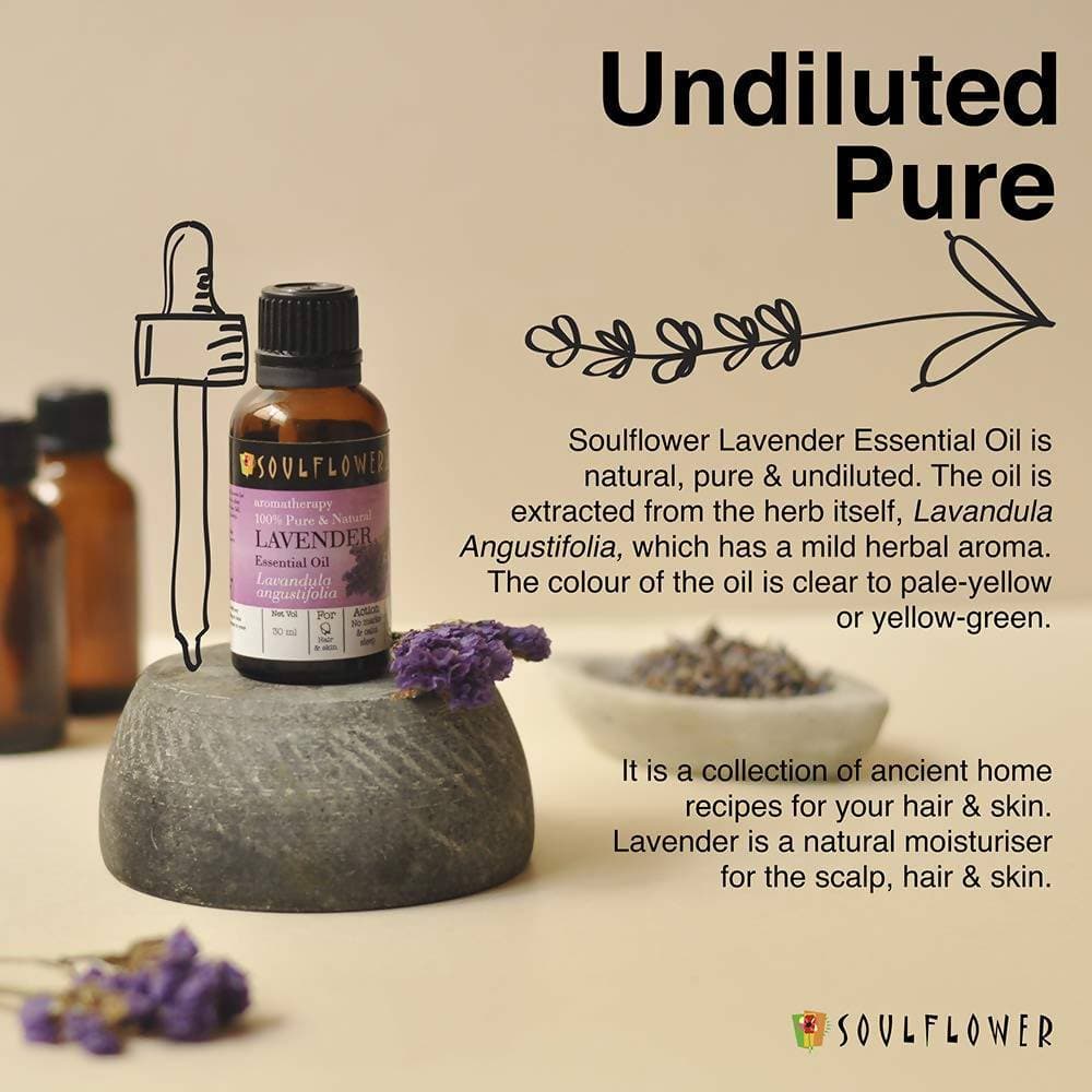 Soulflower Lavender Essential Oil | Grocsy