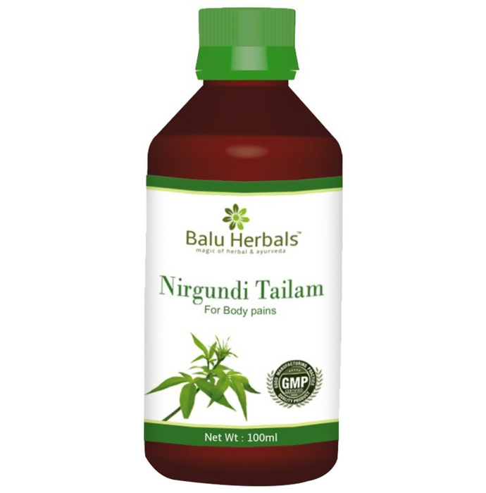Balu Herbals Nirgundi Thailam | Grocsy