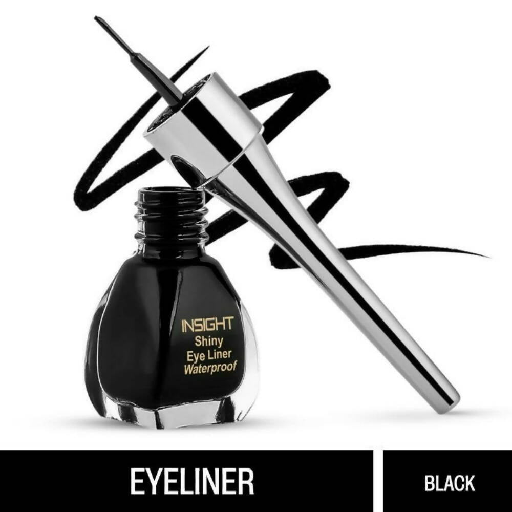 Insight Cosmetics Shiny Waterproof Eyeliner - Black | Grocsy