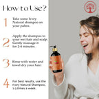 Ivory Natural Bald Shampoo Organic For Loss Of Hair And Get Fuller Thicker Hair | Grocsy
