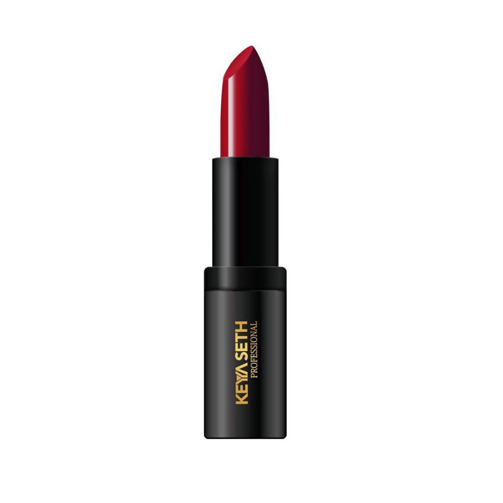 Keya Seth Aromatherapy Professional Matte Lipstick - Deep Bright Red | Grocsy