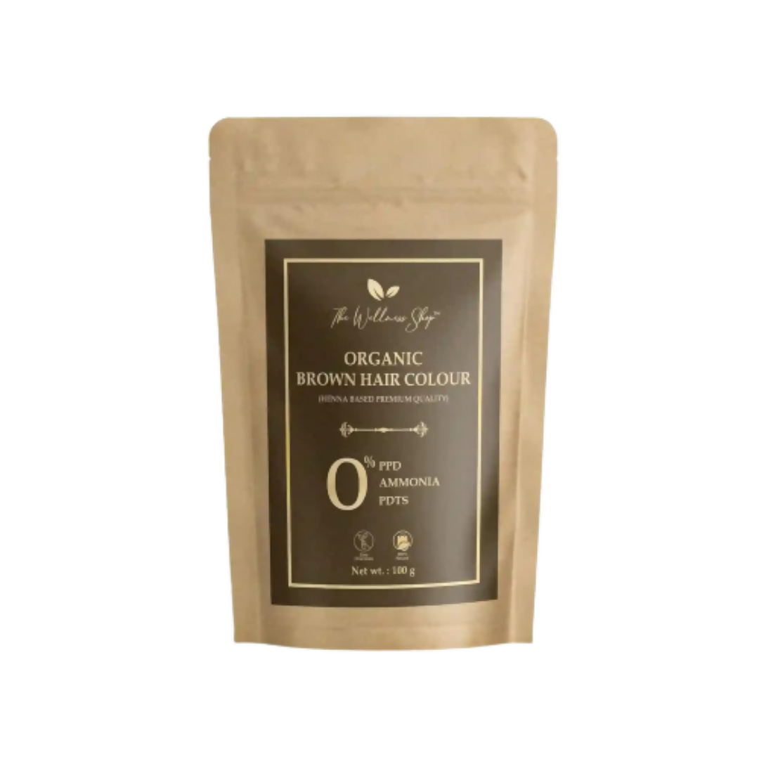 The Wellness Shop Organic Brown Hair Color | Grocsy