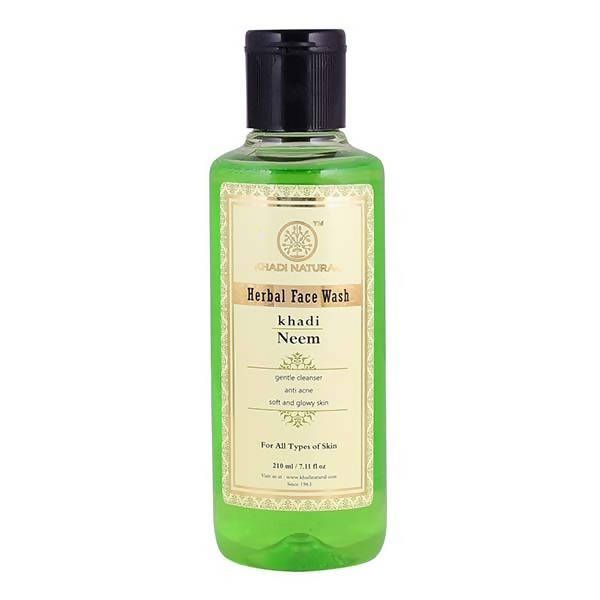 Khadi Natural Neem Herbal Face Wash | Grocsy
