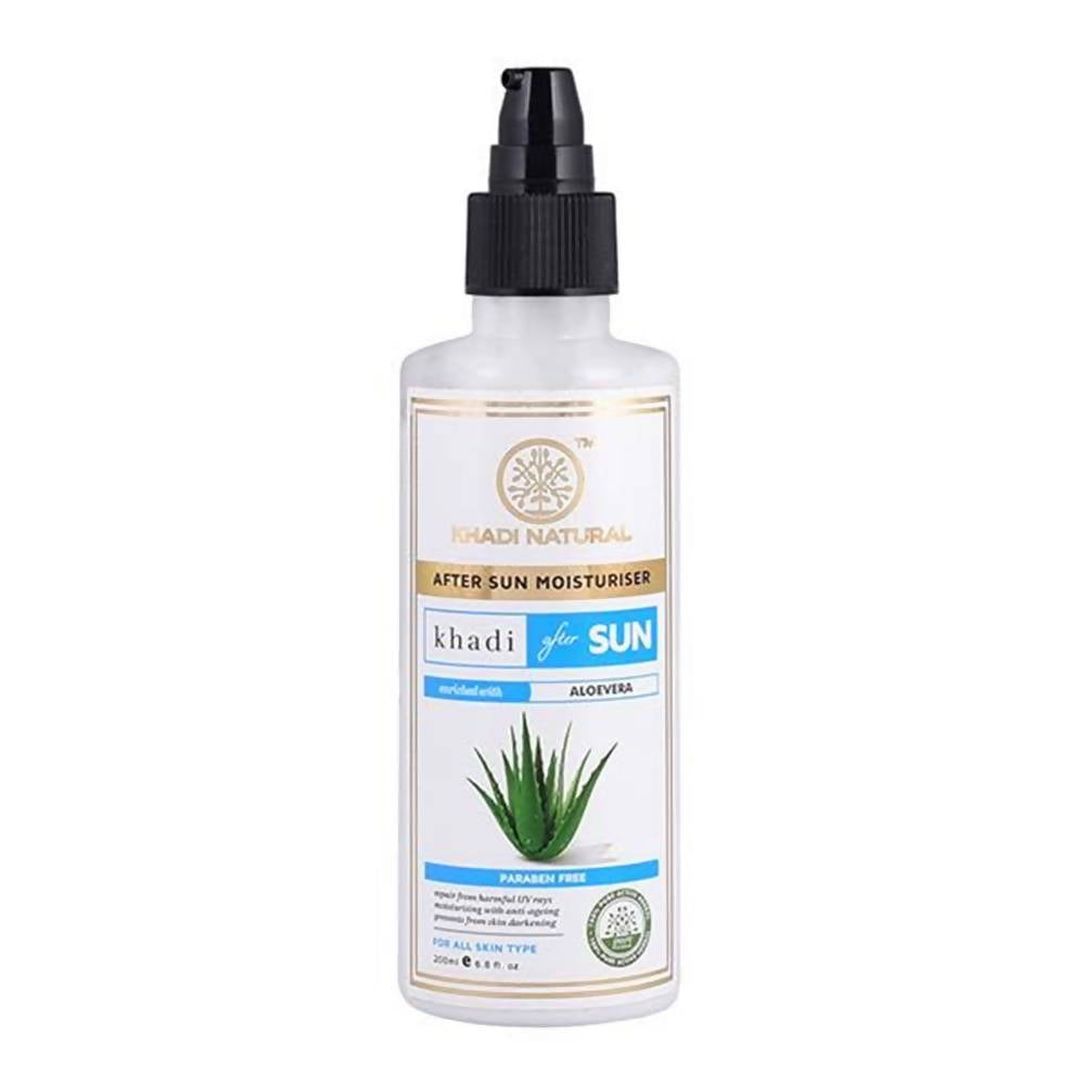 Khadi Natural After Sun Moisturiser With Aloevera | Grocsy
