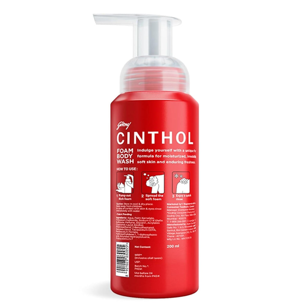 Cinthol Original Foam Body Wash | Grocsy