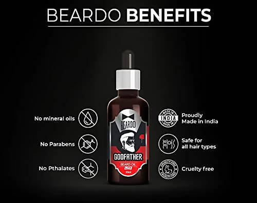 Beardo Godfather Beard oil | Grocsy