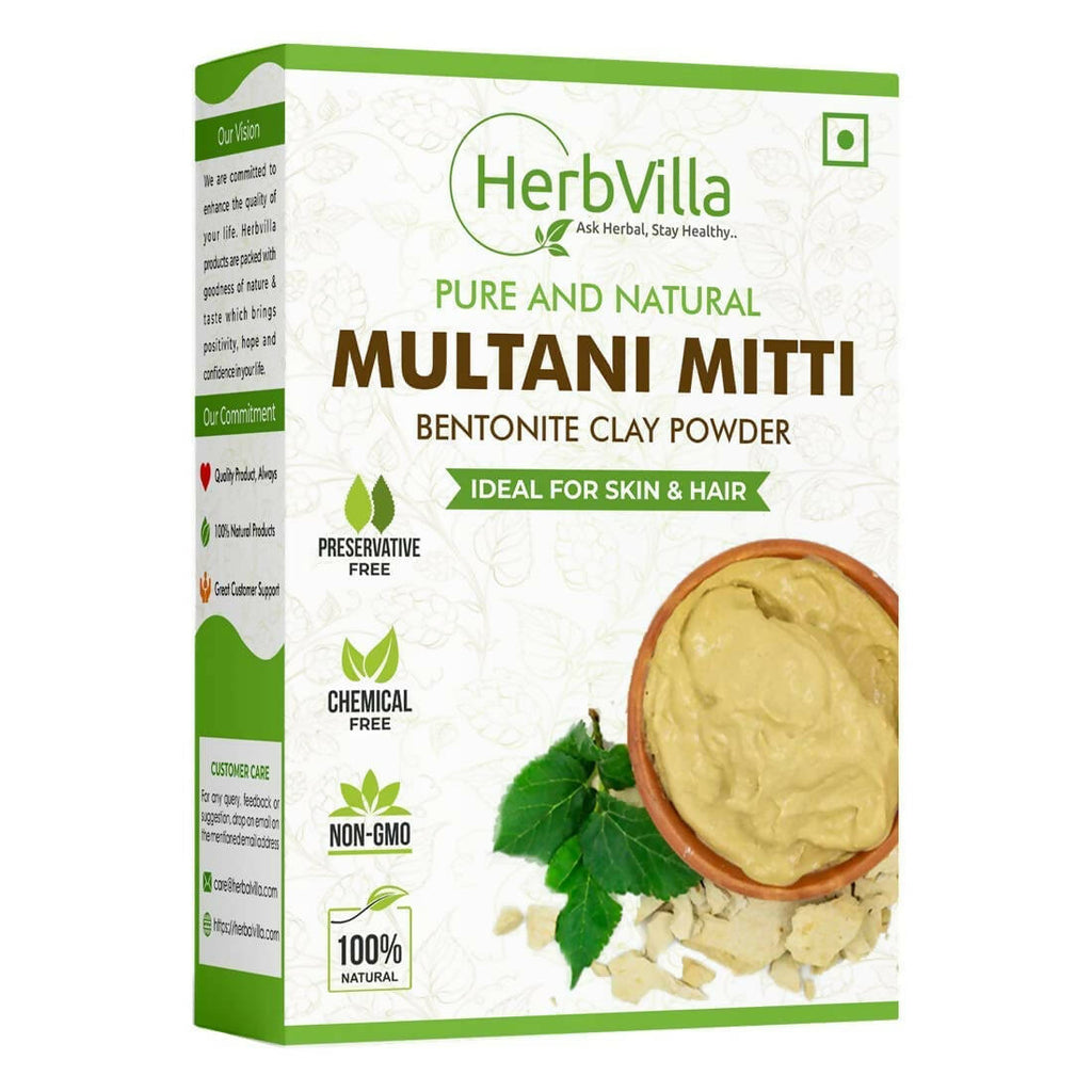 Herbvilla Multani Mitti Powder | Grocsy