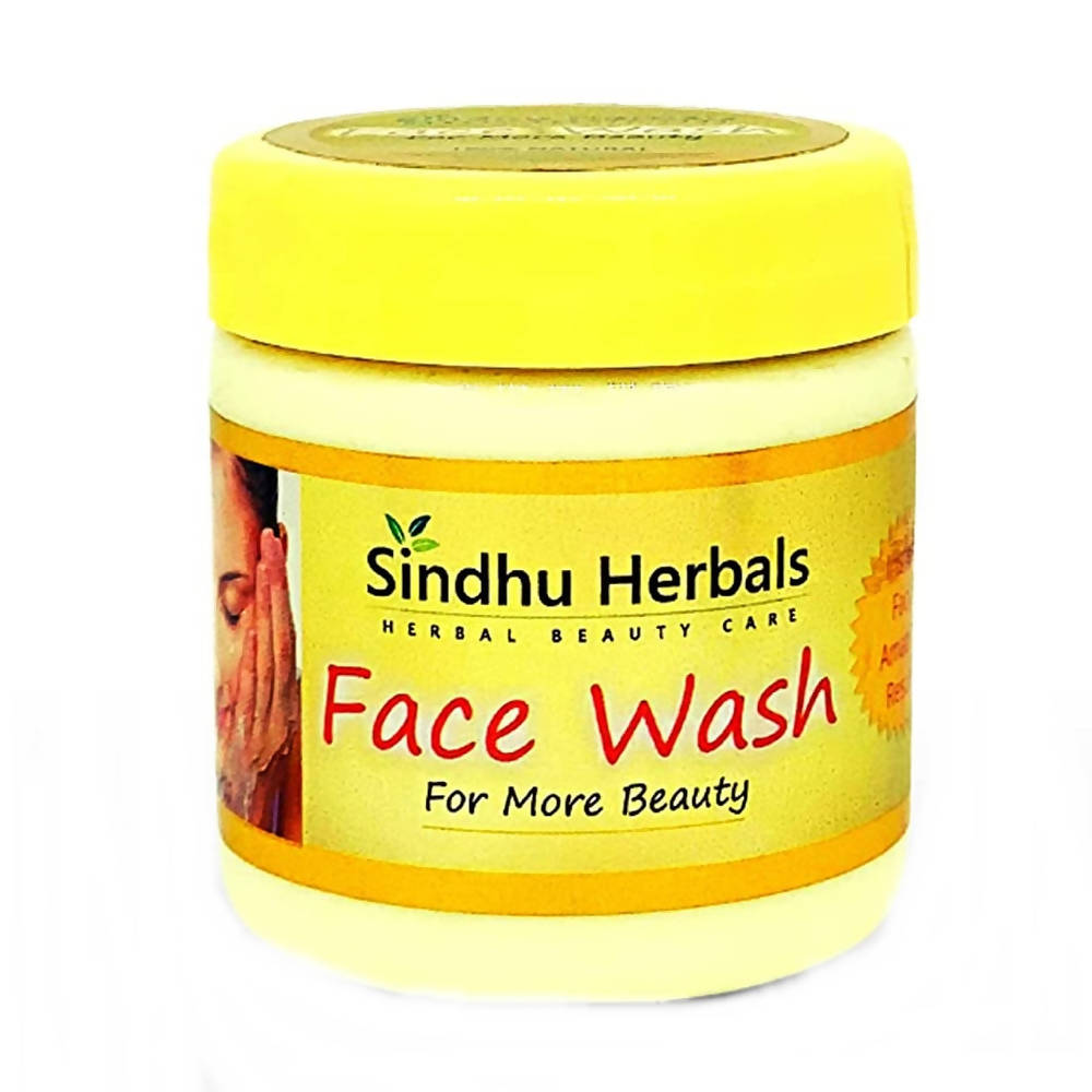 Sindhu Herbals Face Wash - For More Beauty | Grocsy