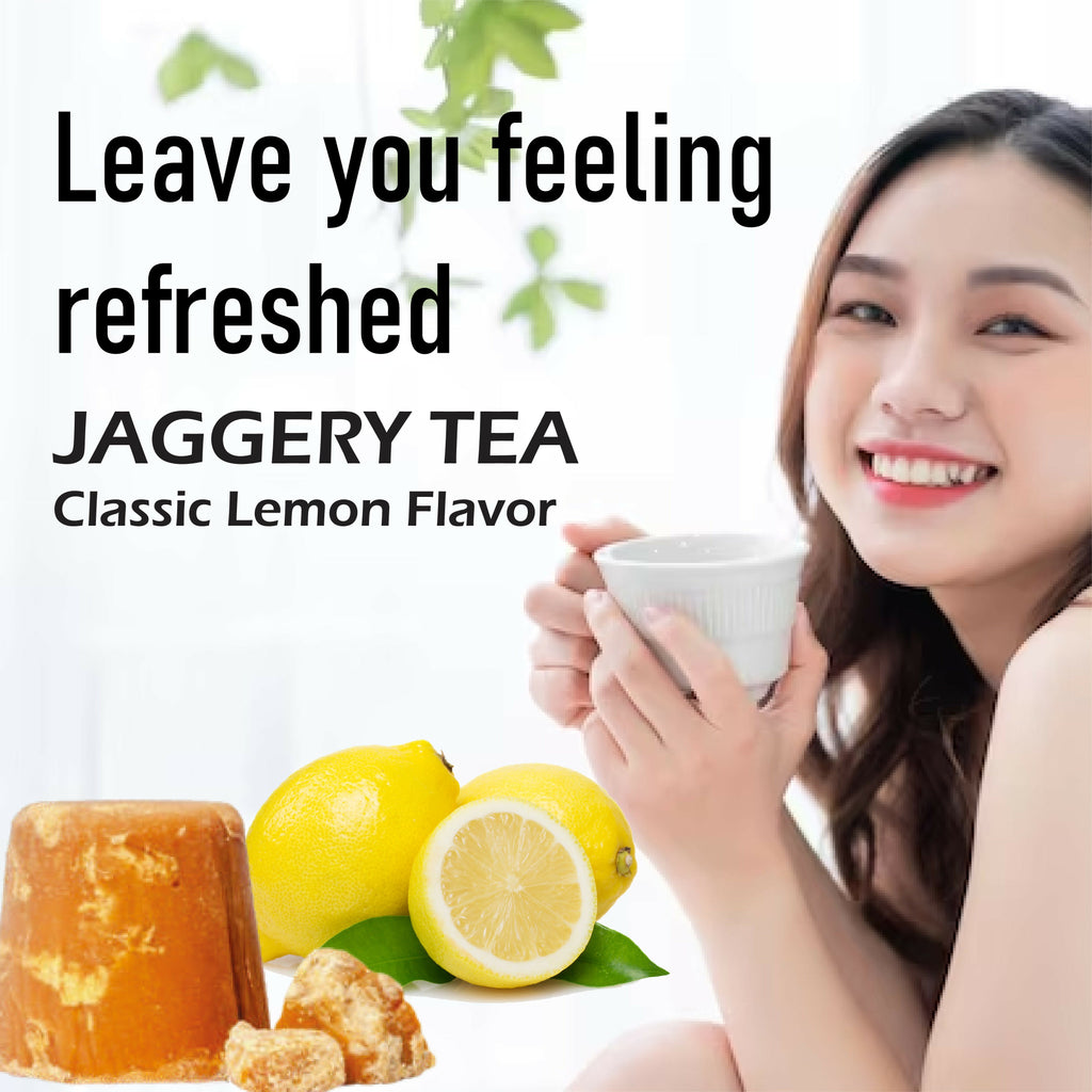 Naivedyam Classic Lemon Flavour Jaggery Tea | Grocsy