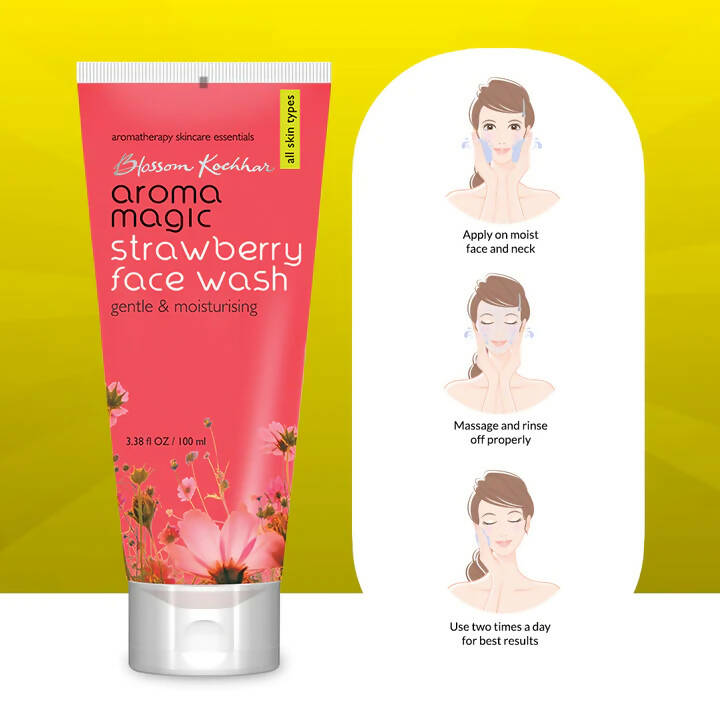 Blossom Kochhar Aroma Magic Strawberry Face Wash | Grocsy