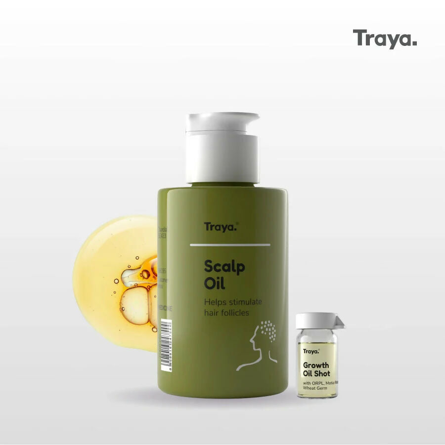 Traya Scalp Oil with Growth Oil Shot | Grocsy