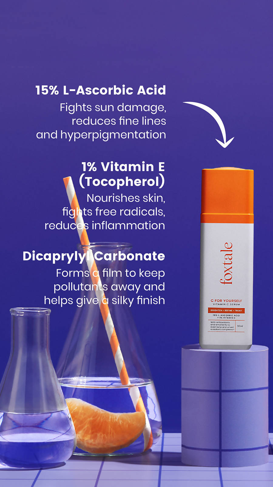 Foxtale C For Yourself Vitamin C Serum | Grocsy