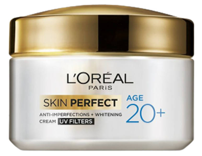 L'Oreal Paris Age 20+ Skin Perfect Cream UV Filters | Grocsy