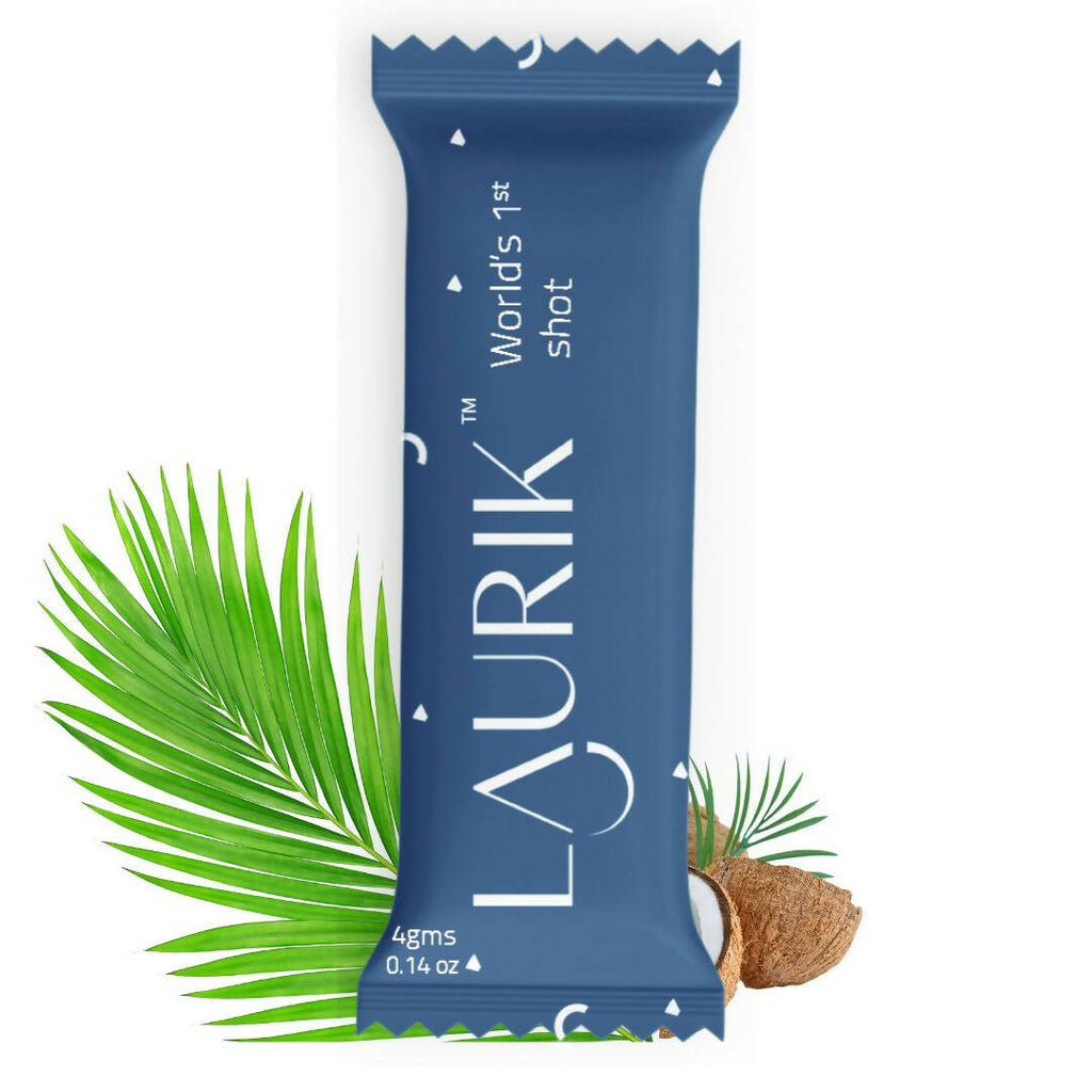 Laurik Skin Care Shots Supplement Powder For Women Lauric Acid, Papaya, Olives, Avocado, Cocoa & Green Tea - Vanilla | Grocsy